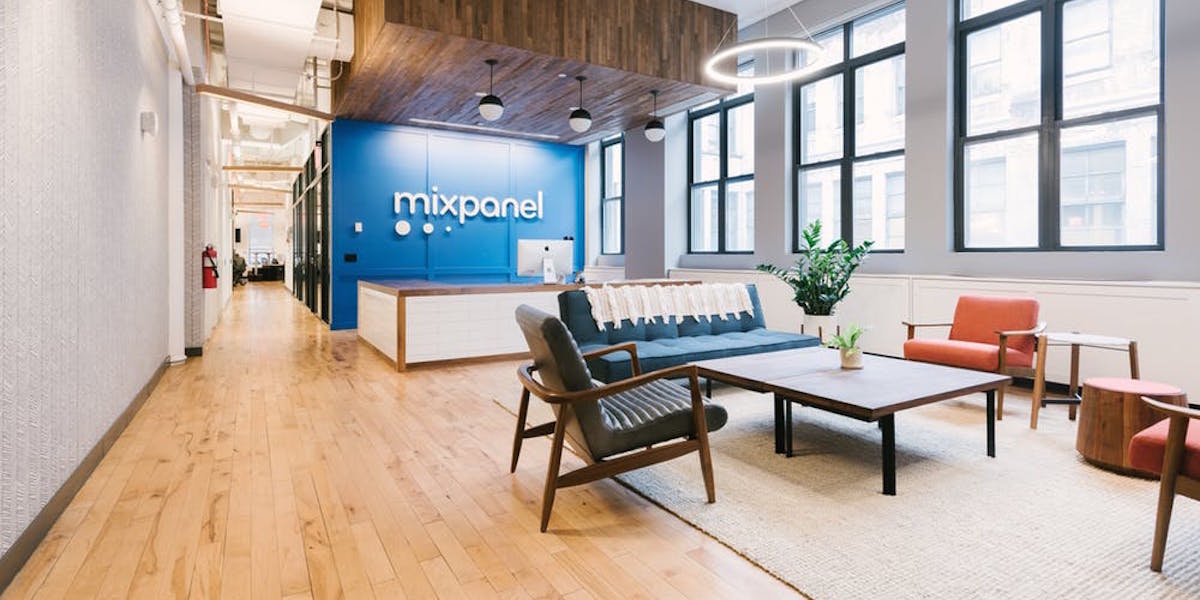 Mixpanel customizes their workplace through wework NYC