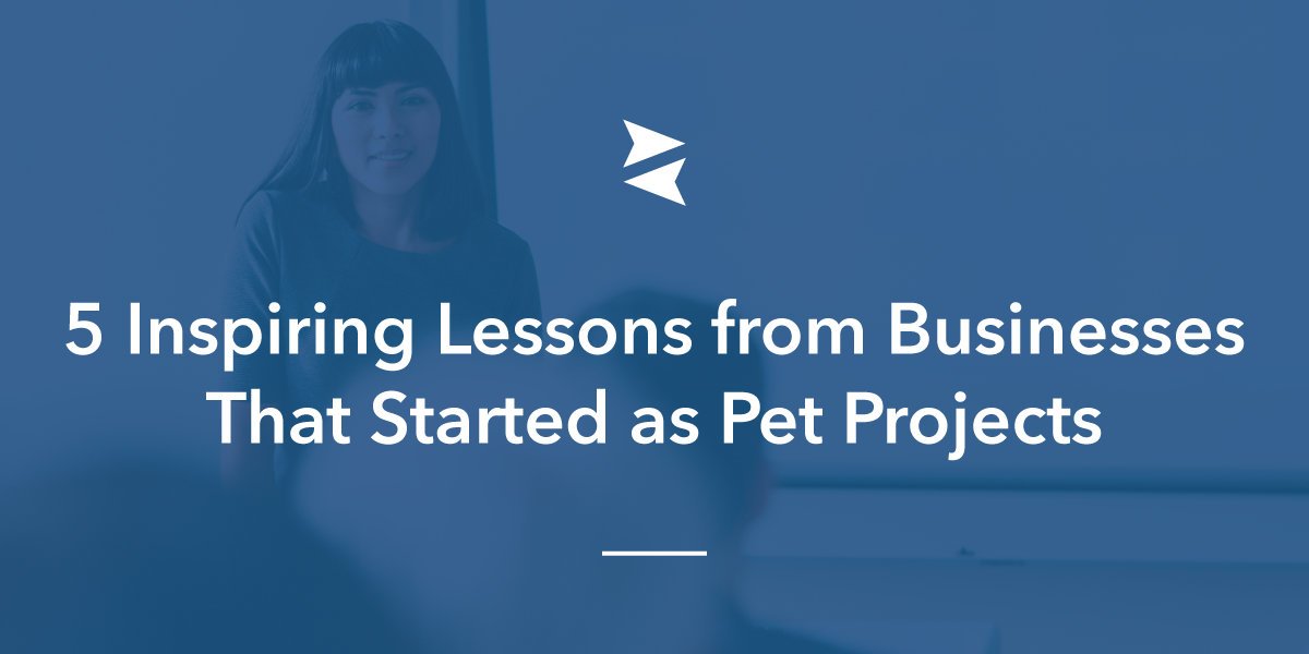 Social Media Sharing Banner Image: 5 Inspiring Lessons from Businesses That Started as Pet Projects