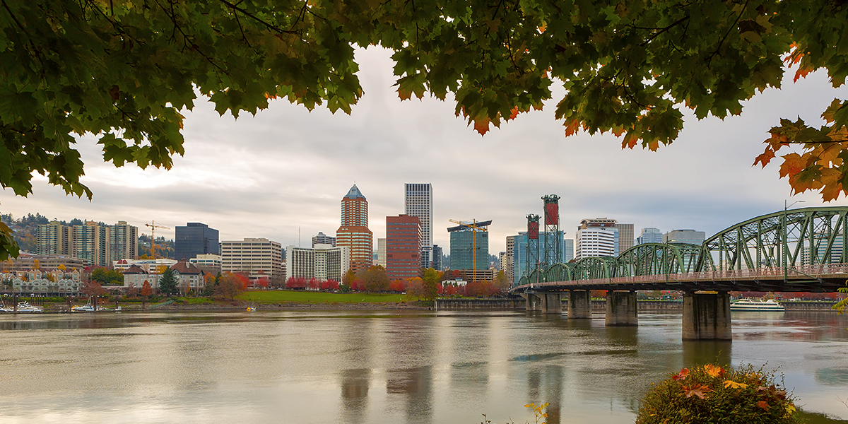 Portland Oregon skyline